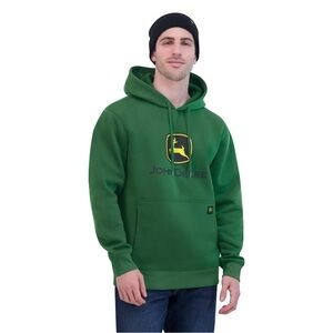 John Deere Hoodie & Beanie Set